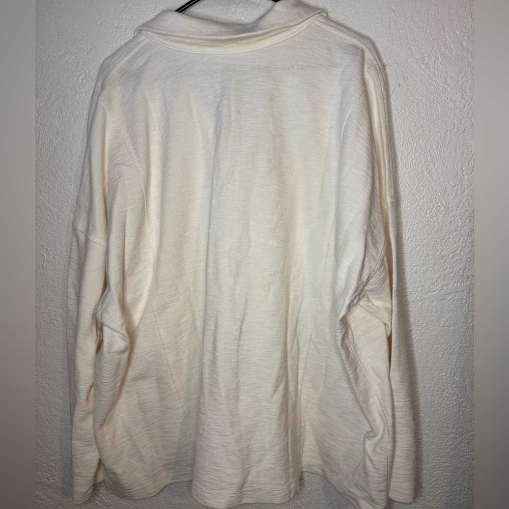 J Jill Pure Organic NWT Oversized Beachy Lagenlook Pullover Long Sleeve 4X - Picture 4 of 6